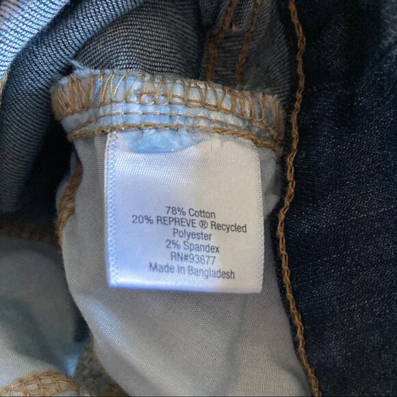 St. John’s Bay Skinny Jeans W/Ankle Ties, Size 6 - Picture 5 of 6